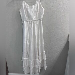 Z supply eyelet white dress